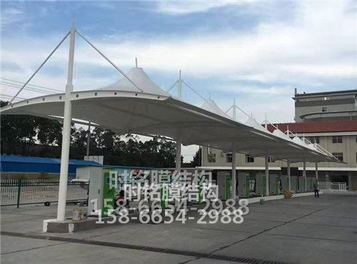 煙臺公交車充電樁停車棚